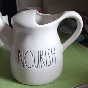 RAE DUNN WATERING JAR (NOURISH)